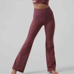 Athleta Elation Flare Leggings Tawny Rose